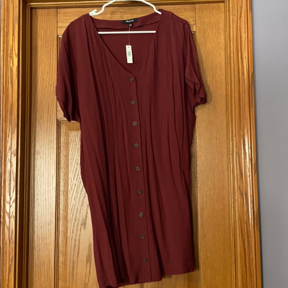 Madewell Button Up Dress